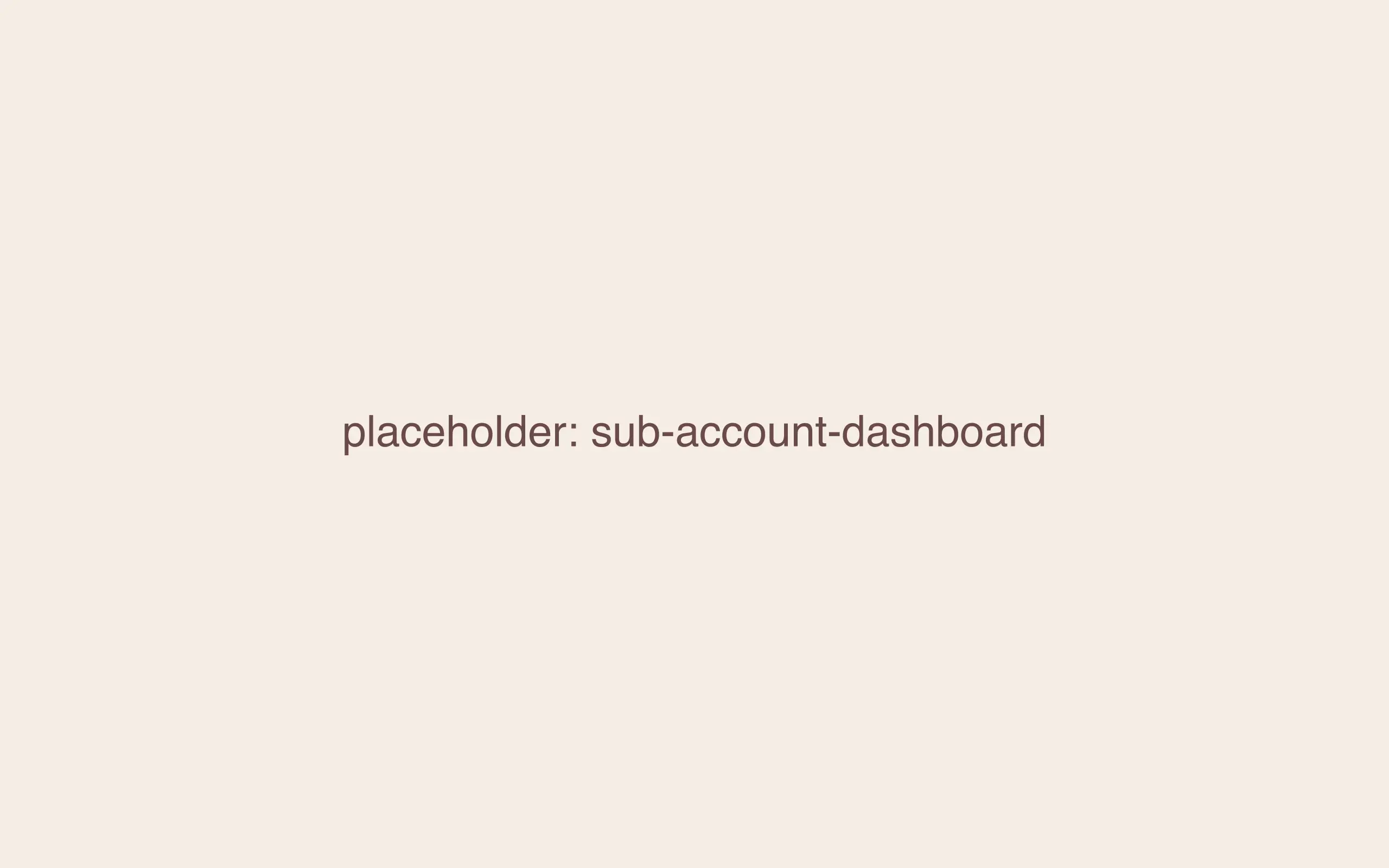 Delva sub-account dashboard